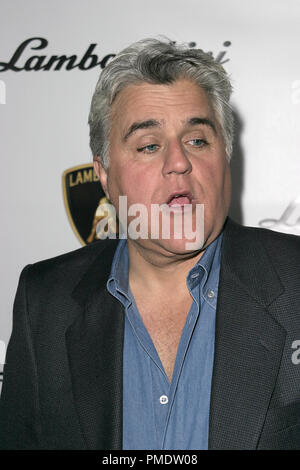 Jay Leno a Lamborghini di tutto il mondo il partito di debutto per le loro ultime Top Secret veicolo presso il Museo della Radio e della televisione, 5 gennaio 2006 - Beverly Hills, CA Foto di Giuseppe Martinez - Tutti i diritti riservati Riferimento File # 22597 0011PLX per solo uso editoriale - Tutti i diritti riservati Foto Stock