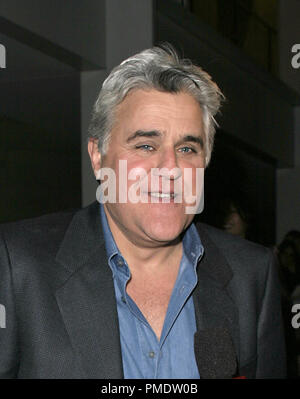 Jay Leno a Lamborghini di tutto il mondo il partito di debutto per le loro ultime Top Secret veicolo presso il Museo della Radio e della televisione, 5 gennaio 2006 - Beverly Hills, CA Foto di Giuseppe Martinez - Tutti i diritti riservati Riferimento File # 22597 0012PLX per solo uso editoriale - Tutti i diritti riservati Foto Stock