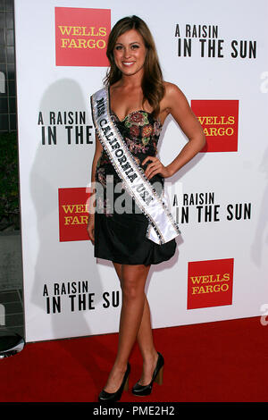 Un uva passa al sole Premiere Miss California USA 2008 Raquel Beezley 2-11-2008 / AMC Magic Johnson Teatro / Los Angeles, CA / Sony Pictures Television / © Giuseppe Martinez/Picturelux - Tutti i diritti riservati Riferimento File # 23348 0036PLX per solo uso editoriale - Tutti i diritti riservati Foto Stock