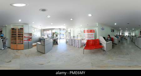 Visualizzazione panoramica a 360 gradi di Sed Centro di copia