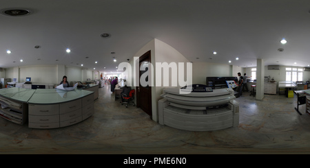 Visualizzazione panoramica a 360 gradi di Sed Centro di copia
