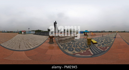 Visualizzazione panoramica a 360 gradi di Shangqiu City Business Santuario ancestrale 3-(Wang Hai statua)