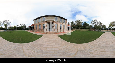 Visualizzazione panoramica a 360 gradi di Weihai, ex British Pacifico Flotta - Royal Marines caserma