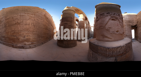 Visualizzazione panoramica a 360 gradi di Tempio di Karnak, Hypostyle hall