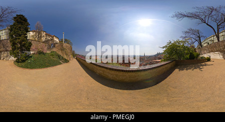 Visualizzazione panoramica a 360 gradi di Il giardino di Ledeburg