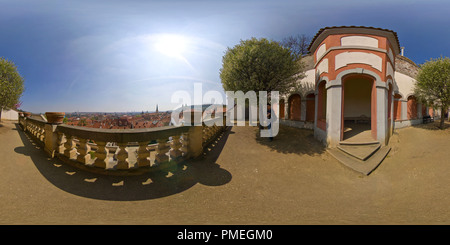 Visualizzazione panoramica a 360 gradi di Il giardino di Ledeburg