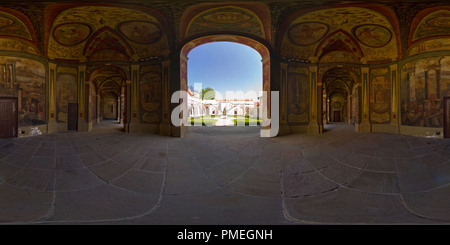 Visualizzazione panoramica a 360 gradi di Sala Terrena