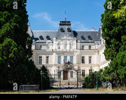 Haute-savoie prefettura Regione vista frontale in Annecy Francia Foto Stock