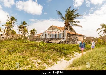 Una vista tipica a Varadero in Cuba Foto Stock