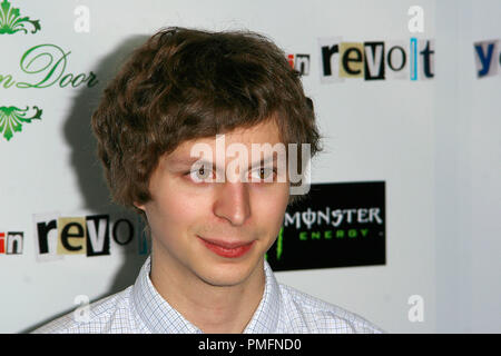 Michael Cera alla premiere di pellicole di dimensione' " Gioventù in rivolta'. Gli arrivi presso il Mann Chinese 6 Theatre in Hollywood, CA, 6 gennaio 2010. © Giuseppe Martinez / Picturelux Riferimento File # 30107 28JM per solo uso editoriale - Tutti i diritti riservati Foto Stock