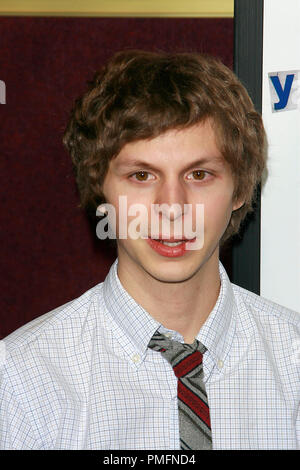 Michael Cera alla premiere di pellicole di dimensione' " Gioventù in rivolta'. Gli arrivi presso il Mann Chinese 6 Theatre in Hollywood, CA, 6 gennaio 2010. © Giuseppe Martinez / Picturelux Riferimento File # 30107 30JM per solo uso editoriale - Tutti i diritti riservati Foto Stock