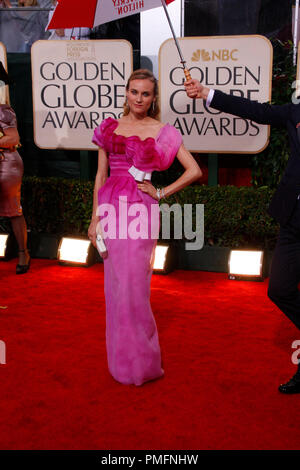 Diane Kruger a 'sessantasettesima Annuale di Golden Globe Awards - Gli arrivi" tenutasi presso il Beverly Hilton Hotel di Beverly Hills, CA domenica 17 gennaio, 2010. Foto di Picturelux Foto Stock