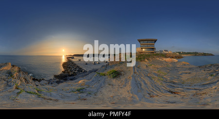 Visualizzazione panoramica a 360 gradi di Le port du Conquet Finisterre