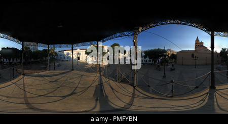 Visualizzazione panoramica a 360 gradi di Villafranca de los Barros, Plaza del Ayuntamiento