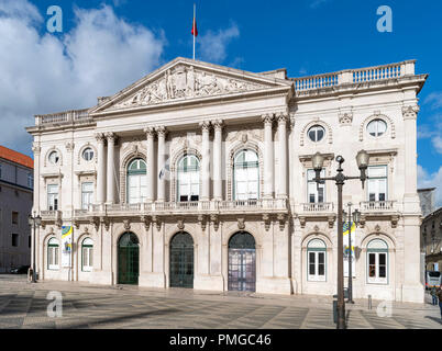 Lisbona Municipio (Câmara Municipal de Lisboa), Praca do Municipio, Lisbona, Portogallo Foto Stock