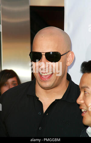 Vin Diesel a giri fino Home Entertainment Premiere di rilascio di 'Los Bandoleros'- Arrivi presso il cinema AMC, Universal City Walk in città universale, CA il 16 luglio 2009. Foto di: PictureLux Riferimento File # 30044 11PLX per solo uso editoriale - Tutti i diritti riservati Foto Stock