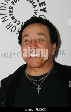 Smokey Robinson presso lo screening di VH1 Rock Docs - 'Soul Treno: più hippy viaggio in America " arrivi presso Paley Centre for Media in Beverly Hills, CA, 29 gennaio 2010. © Giuseppe Martinez / Picturelux Riferimento File # 30117 006JM per solo uso editoriale - Tutti i diritti riservati Foto Stock