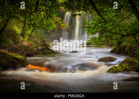 Sgwd yr Eira cascata Foto Stock