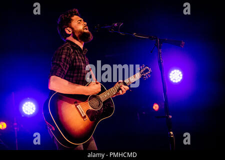 Milano, Italia. Xviii Sep 2018. Passeggero, pseudonimo di Michael David Rosenberg, suona dal vivo all'Alcatraz di Milano, Italia, il 18 settembre 2018 Credit: Mairo Cinquetti/Alamy Live News Foto Stock