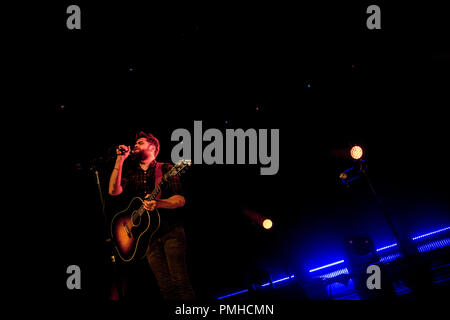 Milano, Italia. Xviii Sep 2018. Passeggero, pseudonimo di Michael David Rosenberg, suona dal vivo all'Alcatraz di Milano, Italia, il 18 settembre 2018 Credit: Mairo Cinquetti/Alamy Live News Foto Stock