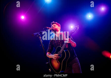 Milano, Italia. Xviii Sep 2018. Passeggero, pseudonimo di Michael David Rosenberg, suona dal vivo all'Alcatraz di Milano, Italia, il 18 settembre 2018 Credit: Mairo Cinquetti/Alamy Live News Foto Stock