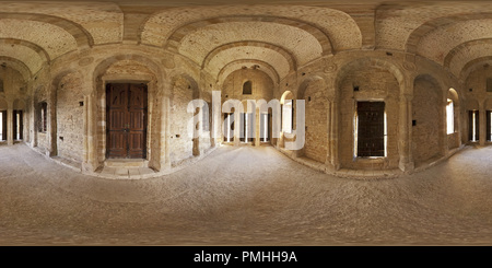 Visualizzazione panoramica a 360 gradi di Santa Maria del Naranco-Sala nobile