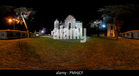 Visualizzazione panoramica a 360 gradi di Opatów - St Martin's Chiesa Collegiata