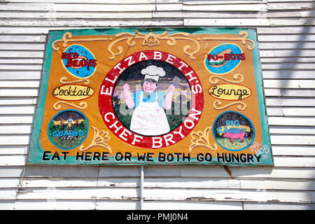 Elizabeth's Restaurant New Orleans Foto Stock