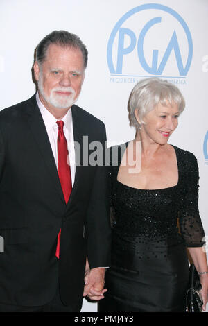 Taylor Hackford & Helen Mirren 22/01/11 "XXII Produttore Guild Awards' @Beverly Hilton Hotel di Beverly Hills Foto di Ima Kuroda /www.HollywoodNewsWire.net/ PictureLux Foto Stock