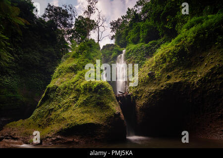 Cascata, Rinjani National Park, Lombok, Indonesia Foto Stock