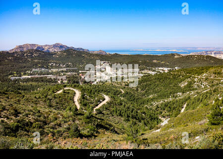 Università Luminy un campus in mezzo calanques Foto Stock