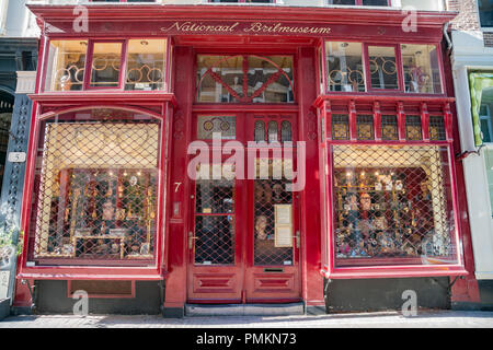 Amsterdam, Lug 22: vista esterna del Nationaal Brilmuseum il Lug 22, 2017 a Amsterdam, Paesi Bassi Foto Stock
