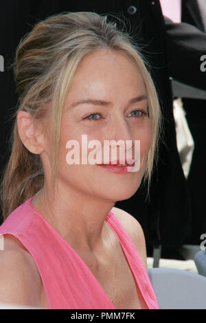 Sharon Stone all'Hollywood Camera di Commercio cerimonia in onore di Jane Morgan con una stella sulla Hollywood Walk of Fame in Hollywood, CA, 6 maggio 2011. Foto di Joe Martinez / PictureLux Foto Stock