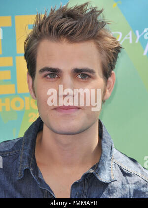 Paul Wesley al 2011 Teen Choice Awards - Gli arrivi presso Amphitheatre di Gibson in città universale, CA. La manifestazione si è svolta domenica 7 agosto 2011. Foto di PRPP Pacific Rim Photo Press / PictureLux. Foto Stock