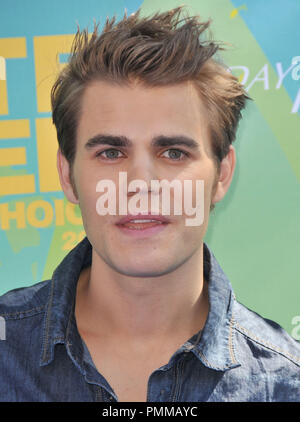 Paul Wesley al 2011 Teen Choice Awards - Gli arrivi presso Amphitheatre di Gibson in città universale, CA. La manifestazione si è svolta domenica 7 agosto 2011. Foto di PRPP Pacific Rim Photo Press / PictureLux. Foto Stock