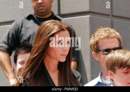 Victoria Beckham a Hollywood Camera di Commercio cerimonia in onore di Simon Fuller con una stella sulla Hollywood Walk of Fame in Hollywood, CA, 23 maggio 2011. Foto di Joe Martinez / PictureLux Foto Stock