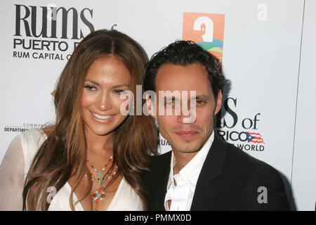 07/31/2007 di Jennifer Lopez e Marc Anthony " El Cantante l' Premiere @ Director's Guild of America Theatre, Hollywood Foto di Ima Kuroda / HNW / Picturelux Riferimento File # 31388 014HNW per solo uso editoriale - Tutti i diritti riservati Foto Stock