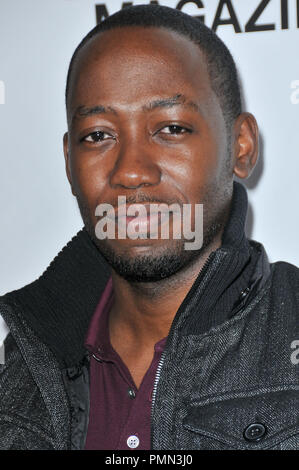 Lamorne Morris all'Zooey Magazine 1 anno Festa Anniversario tenutosi a Drai alla W. Hollywood Hotel in Hollywood, CA. L'evento ha avuto luogo giovedì, 5 ottobre 2011. Foto di PRPP Pacific Rim Photo Press/ PictureLux Foto Stock