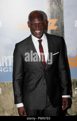 Peter Mensah alla premiere di Starz serie originale 'Spartacus: la vendetta". Gli arrivi presso la Arclight Glossari Affini cupola in Los Angeles, CA, 18 gennaio 2012. Foto di: R.Anthony / Picturelux Foto Stock