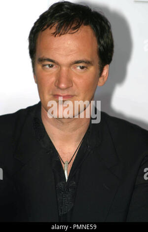 Quentin Tarantino 29/09/2003 KILL BILL VOL.1@Gauman il Teatro Cinese di Hollywood, foto di Kazumi Nakamoto/ HNW/ PictureLux Riferimento File # 31232 007HNW per solo uso editoriale - Tutti i diritti riservati Foto Stock