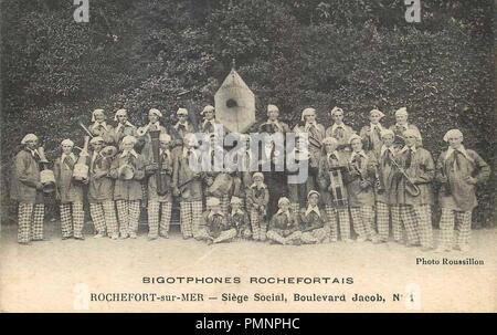 Bigotphones Rochefortais - Rochefort-sur-Mer. Foto Stock