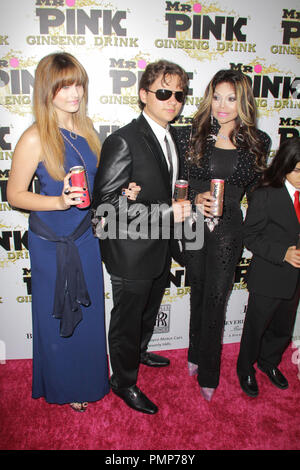 Paris Jackson, Prince Michael Jackson, La Toya Jackson, Blanket Jackson 10/11/2012 il Sig. Rosa Drink Ginseng Launch Party tenuto presso Regent Beverly Wilshire Hotel di Beverly Hills, CA Foto di Kazuki Hirata / HNW / PictureLux Foto Stock