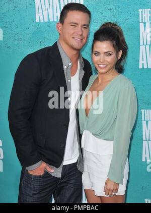 Channing Tatum e Jenna Dewan a 2012 MTV Movie Awards tenutosi al Amphitheatre di Gibson in città universale, CA. La manifestazione si è svolta domenica 3 giugno, 2012. Foto di PRPP/ PictureLux Foto Stock