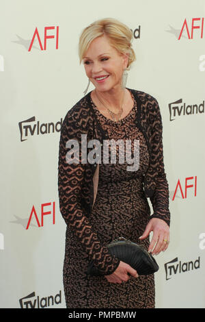 Melanie Griffith al quarantesimo annuale degli American Film Institute's life achievement award. Gli arrivi presso Sony Studios di Culver City, CA Giugno 7, 2012. Foto di Joe Martinez / PictureLux Foto Stock