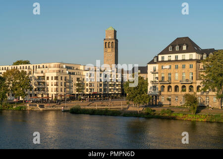 Stadtansicht Mülheim an der Ruhr, Nordrhein-Westfalen, Deutschland, Europa | city view Muelheim an der Ruhr, Renania settentrionale-Vestfalia, Germania, Europa Foto Stock