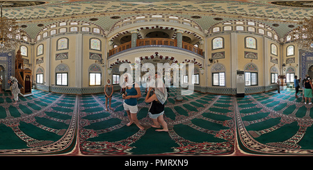 Visualizzazione panoramica a 360 gradi di Izmir - Interno della Moschea Fatih