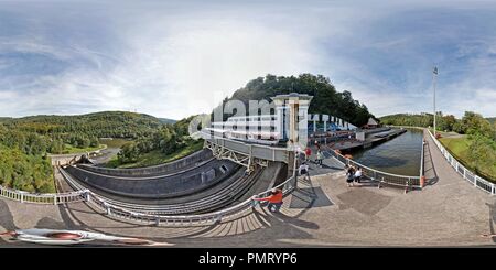 Visualizzazione panoramica a 360 gradi di Saint-Louis-Arzviller, Boat Lift, Plan Incliné, Pole Vista 1