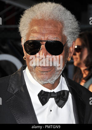 Morgan Freeman presso il Los Angeles Premiere di 'Oblivion" tenutasi presso il Teatro Dolby in Hollywood, CA. La manifestazione ha avuto luogo mercoledì 10 aprile, 2013. Foto di PRPP / PictureLux Riferimento File # 31913 103PRPP01 per solo uso editoriale - Tutti i diritti riservati Foto Stock