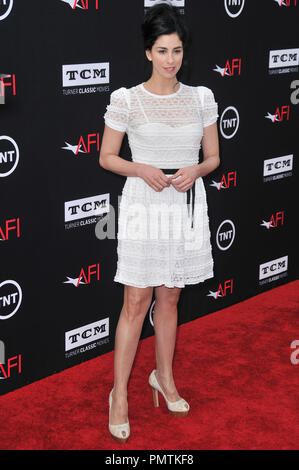 Sarah Silverman all'AFI Life Achievement Award: un omaggio a Mel Brooks tenutosi presso il Teatro Dolby in Hollywood, CA. L'evento ha avuto luogo Giovedì, Giugno 6, 2013. Foto di PRPP PRPP / PictureLux Riferimento File # 31985 070PRPP01 per solo uso editoriale - Tutti i diritti riservati Foto Stock