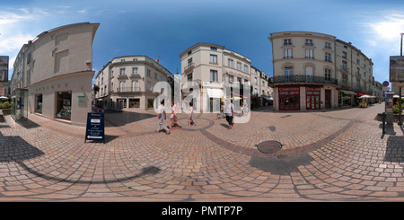 Visualizzazione panoramica a 360 gradi di Saumur Centre ville